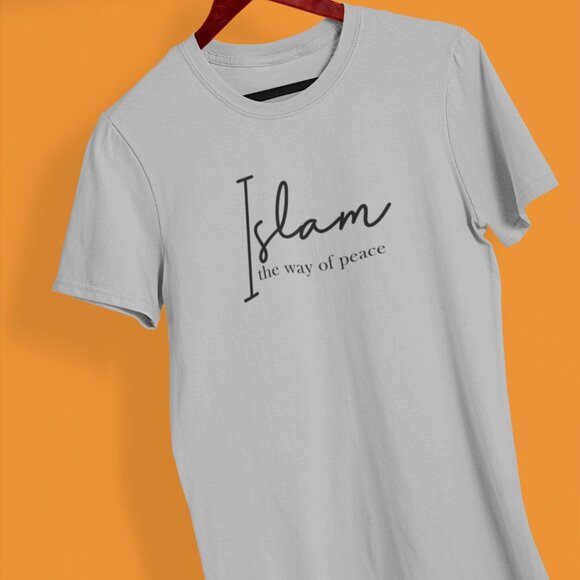 Islam The Way of Peace Shirt | Islam Statement Shirt Ramadan Shirt | Islamic Tee - Picture 7 of 10